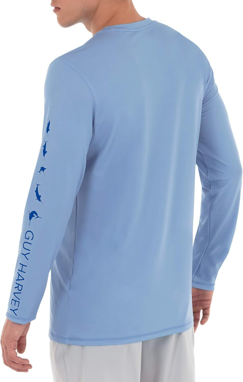 Men’S Long Sleeve Performance Shirt with 50+ UPF Sun Protection