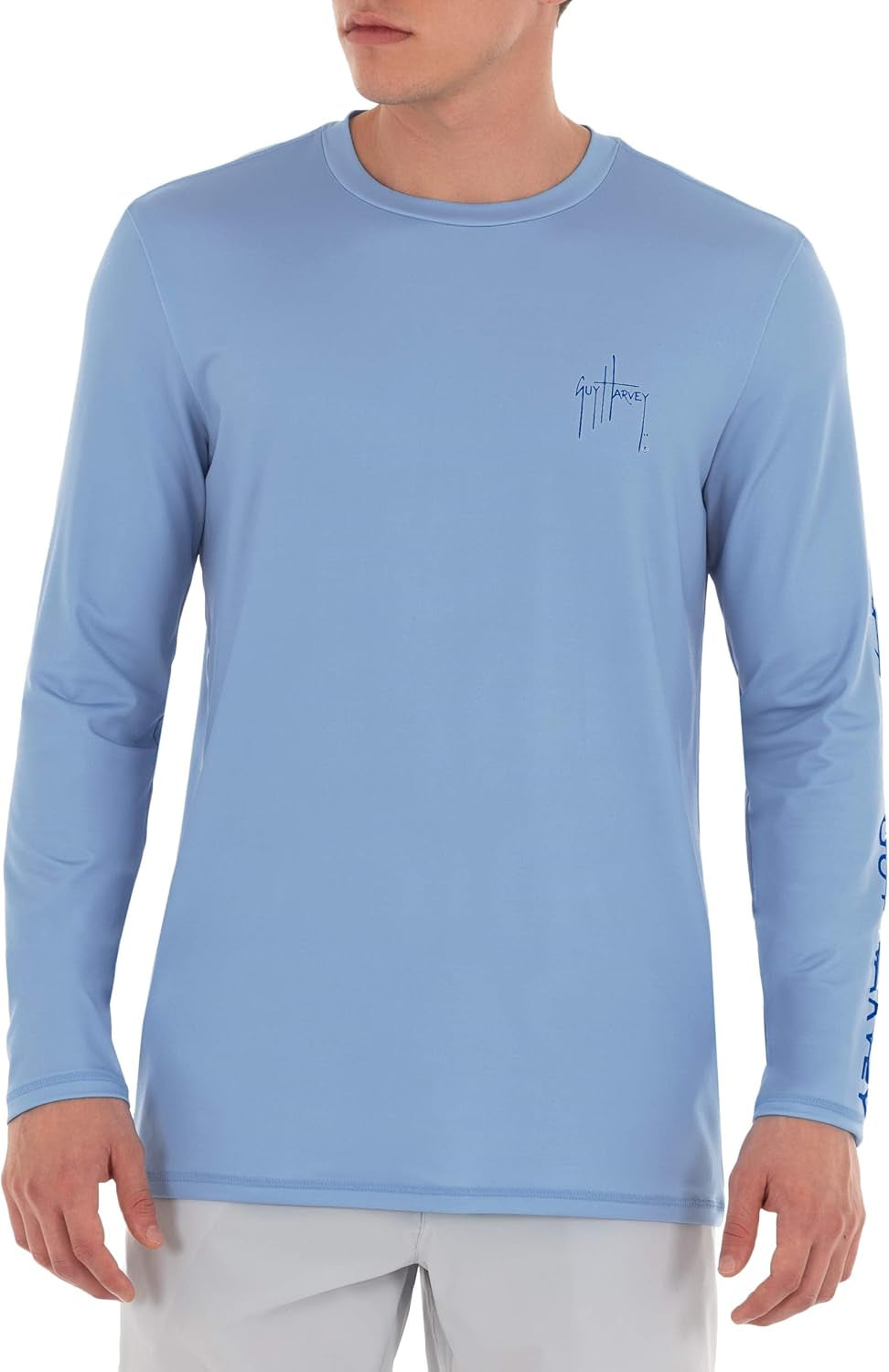 Men’S Long Sleeve Performance Shirt with 50+ UPF Sun Protection