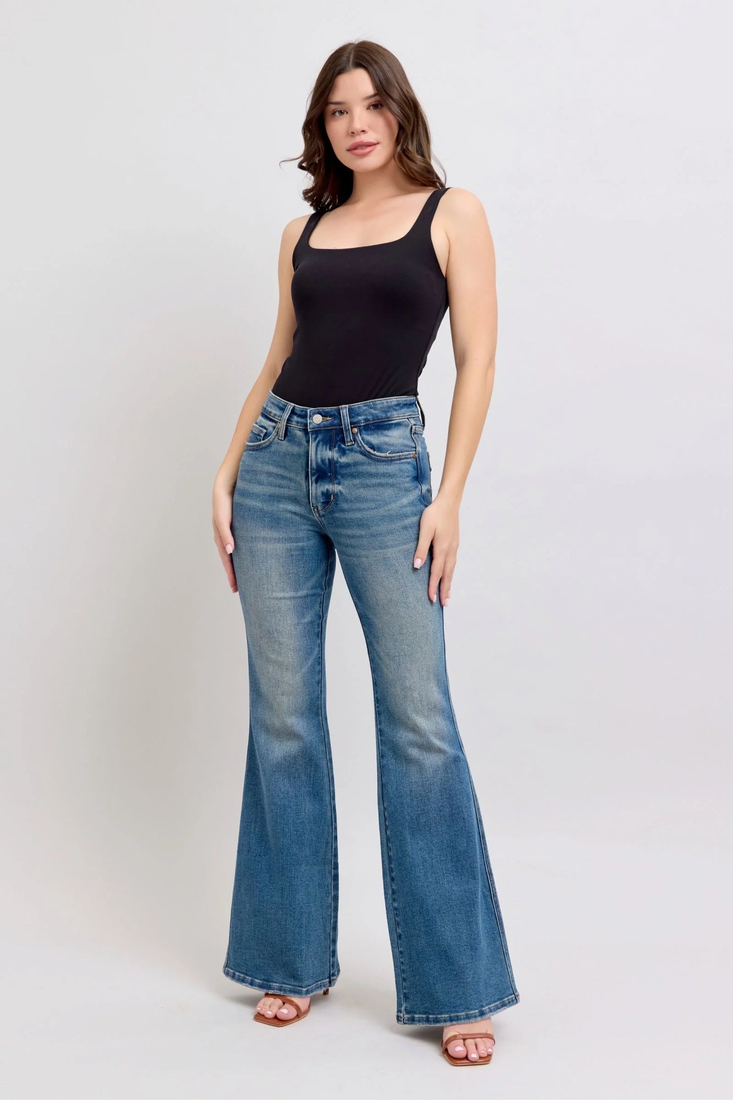 Judy Blue MR Tummy Control Vintage Wash Jeans