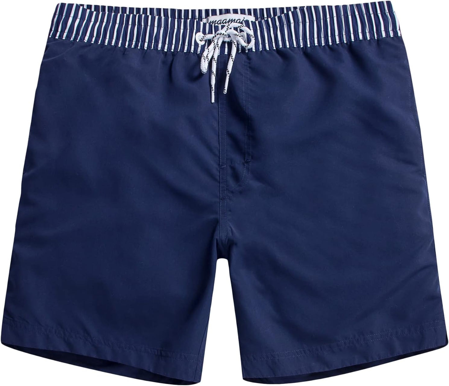 Mens Swim Trunks Quick Dry Swim Shorts with Mesh Lining Funny Swimwear Bathing Suits 7Inch