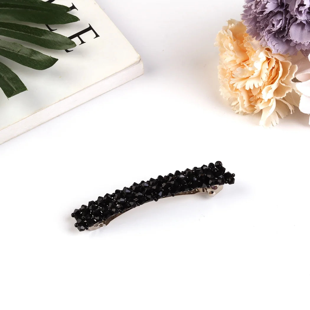 6PCS Hair Barrette Rhinestone Hair Clip Decorative Hair Side Clip Hair Pins Hair Accessories for Women Girls