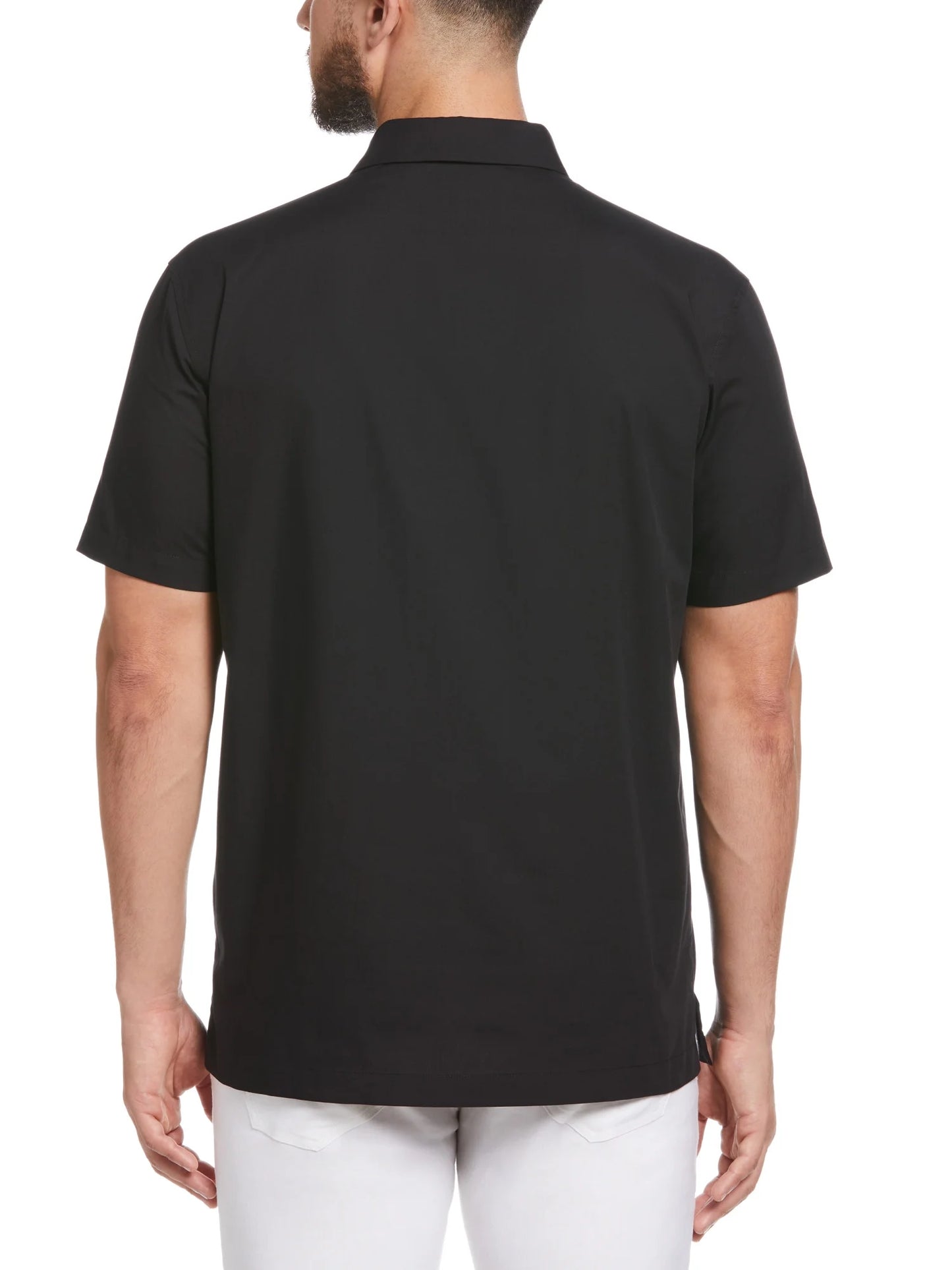 Men'S and Big Men'S Cotton Blend Pintuck Short Sleeve Guayabera Shirt, Sizes S-5XL