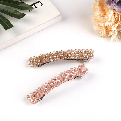 6PCS Hair Barrette Rhinestone Hair Clip Decorative Hair Side Clip Hair Pins Hair Accessories for Women Girls