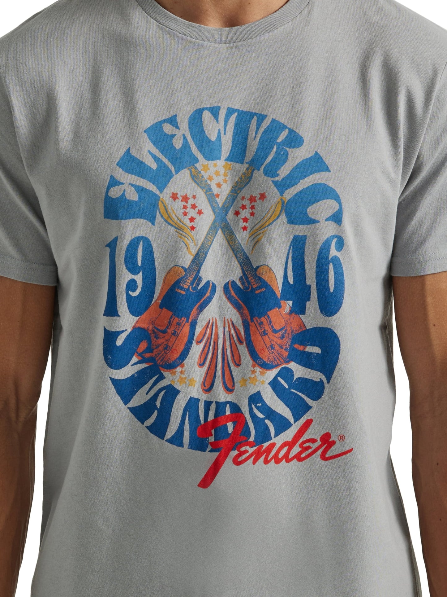 Men'S Fender Graphic Band Tee, Sizes S-3XL