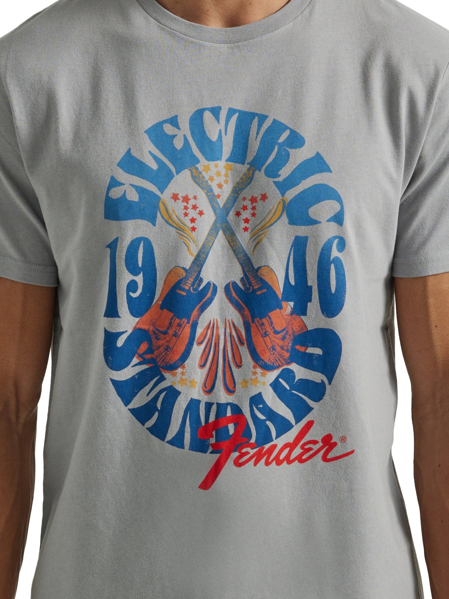 Men'S Fender Graphic Band Tee, Sizes S-3XL