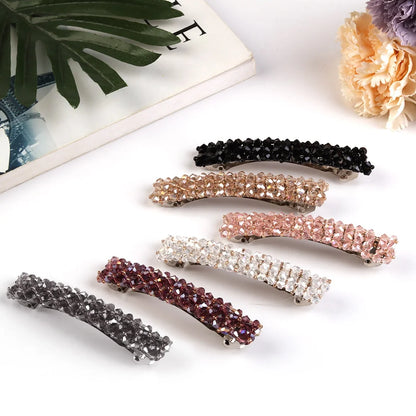 6PCS Hair Barrette Rhinestone Hair Clip Decorative Hair Side Clip Hair Pins Hair Accessories for Women Girls