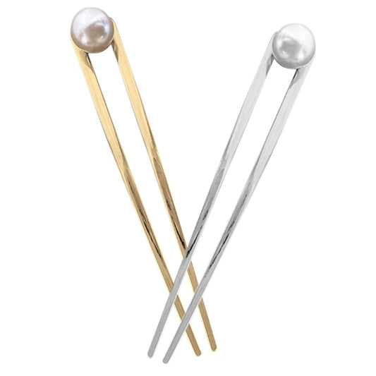 2Pcs Hairpin U-Shaped Hairpin Hair Chopsticks for Women Gold Headpiece Hair Gems for Women Hair Bun Sticks Hair Sticks Bun Hair Fork Hair Forks Women'S Alloy