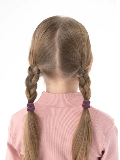 100 Pcs Baby Seamless Hair Ties, Ponytail Holders Hair Accessories No Damage for Hair