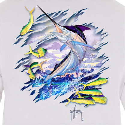 Men’S Offshore Fish Collection Long Sleeve T-Shirt