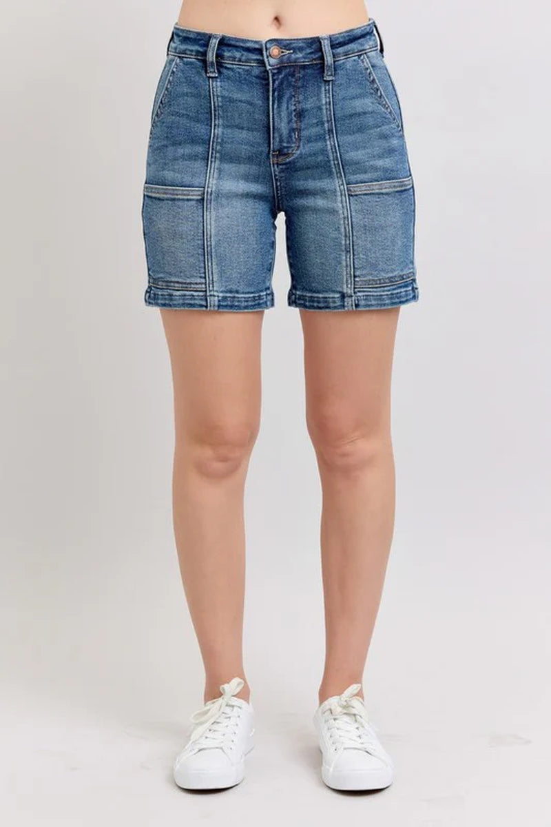 Judy Blue Full Size High Rise Denim Shorts plus Size